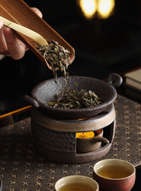 日式香薰炉烤茶炉套组蜡烛加热
