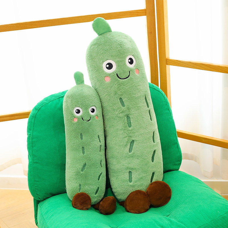 创意黄瓜丝瓜长条抱枕毛绒玩具公仔布娃娃玩偶睡觉床上女生日礼物,淘宝优惠券,粉丝福利购,淘宝优惠卷