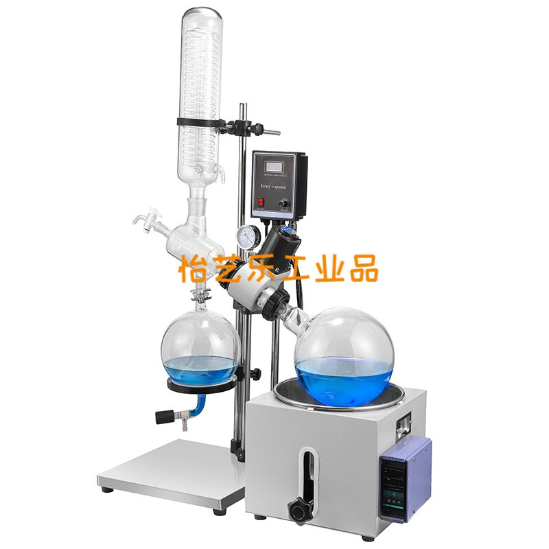 旋转蒸发仪2L5L旋转蒸发器实验室小型蒸馏提纯结晶蒸发器RE-201E- - 图3