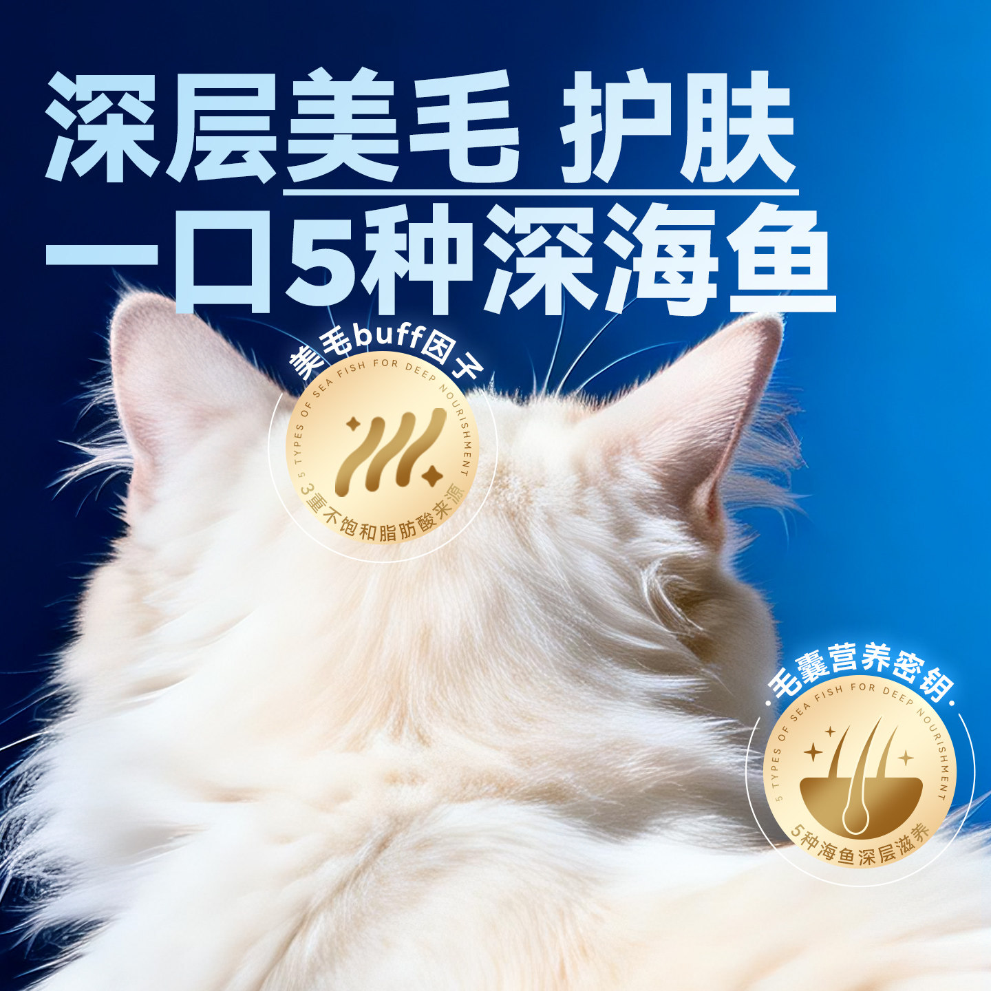 有鱼烘焙猫粮鲜肉无谷成猫粮幼猫增肥发腮营养0肉粉1.5kg全价低温,淘宝优惠券,粉丝福利购,淘宝优惠卷