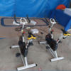 Spinning bike driven racing competition interactive game event props promotion team building carnival amusement facilities