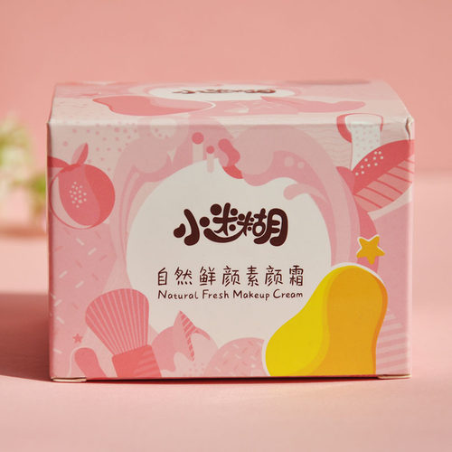 小迷糊自然鲜颜素颜霜遮瑕裸妆伪妆隔离提亮肤色补水懒人霜粉底液 - 图2