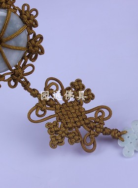 1.1米佛珠燕尾主法穗子大玉扣万字法师玉石背云佛流苏方丈结7节