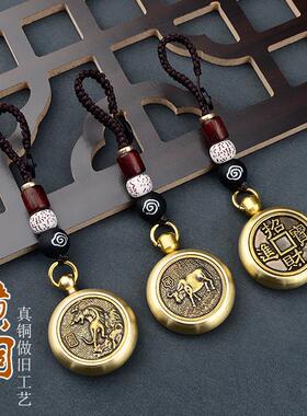 珠男款女手链男士生黄铜生肖兔子