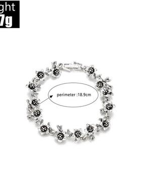 The bracelets, the flowers of personality, the bracelets.