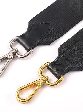 MHS-F-1 Black replacement wide shoulder belt for Hobo cotton