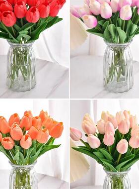 PU Tulip Room plastic flowering and flowering