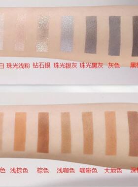 奶油黄眼影盘浅黄正黄