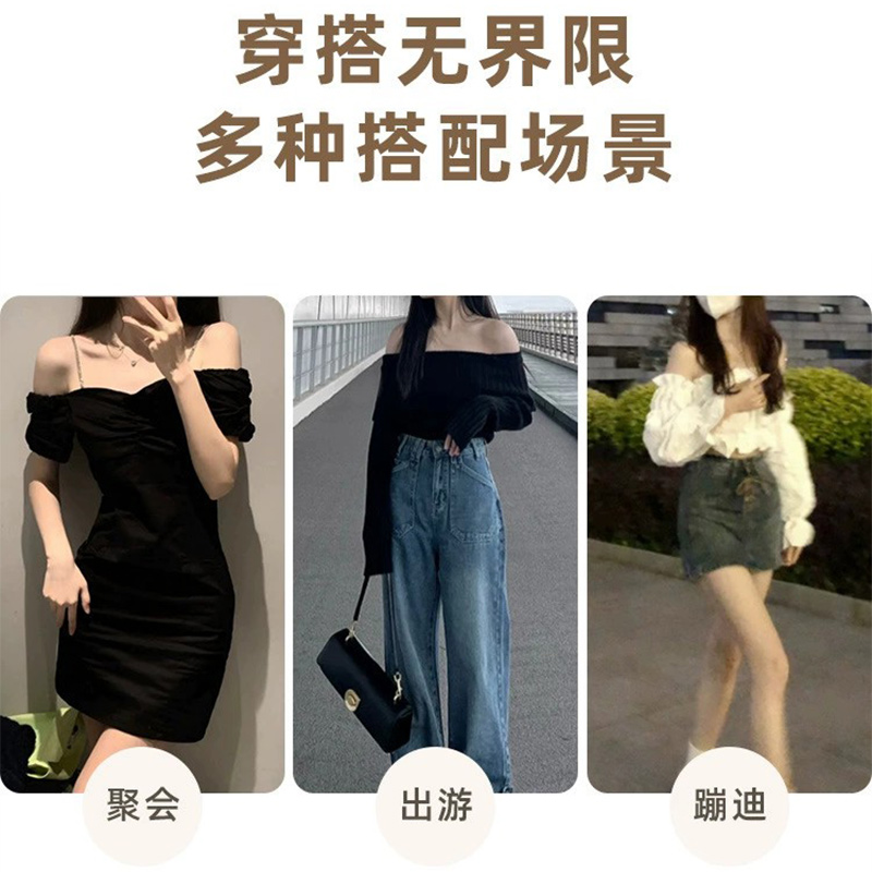 六月玫瑰内衣女小胸聚拢无肩带防滑无痕性感文胸无钢圈前扣1105 - 图2