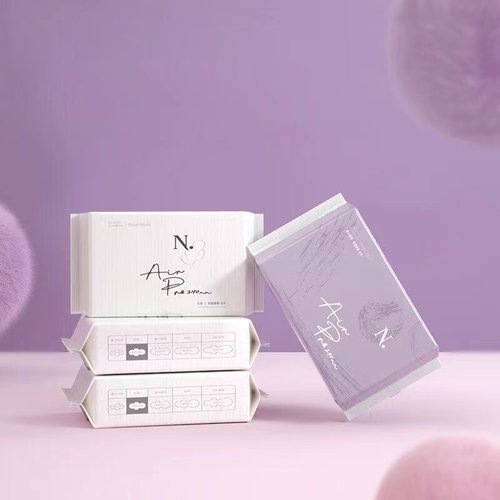 babycare Air Pro小N卫生巾超柔极薄日夜两用亲肤姨妈巾290mm 6片 - 图0