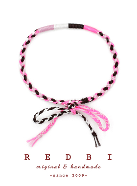 赤兔粉红泡泡日系工装脚绳女款