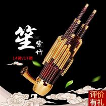 Refined 14 spring 17 spring p21 spring p21 spring beginner professional enlarged sound Purple Bamboo Round Sheng Fang Sheng Manufacturer Direct