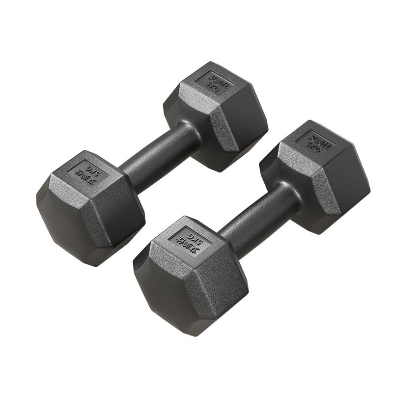 Gym hexagonal dumbbell fitness equipment dumbbells健身哑铃-图2