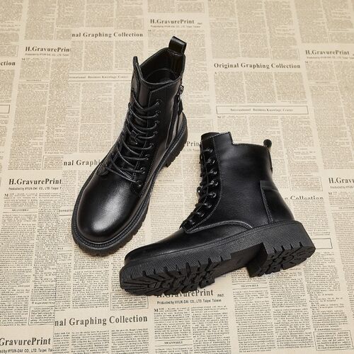 Martin Boots Women's Autumn New Boots Thick soled Shoes鞋子 - 图1