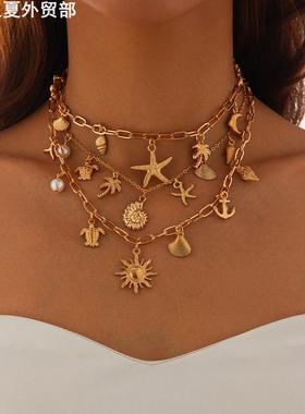 HeavyIndustryChainNecklace欧美