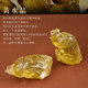 Natural cyanine crystal vermilion bird ornament fire phoenix raw stone carving living room entrance wedding housewarming auspicious gift