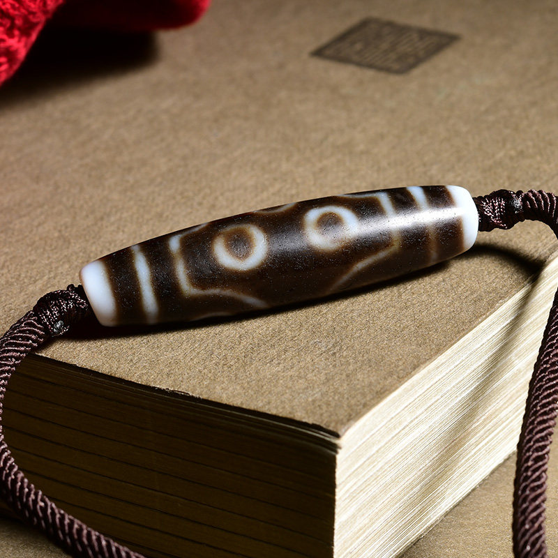 藏传真品七眼天珠西藏至纯老天珠 宫妃项坠/吊坠