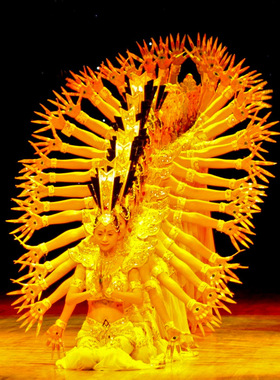 千手假指甲套舞者表演配饰