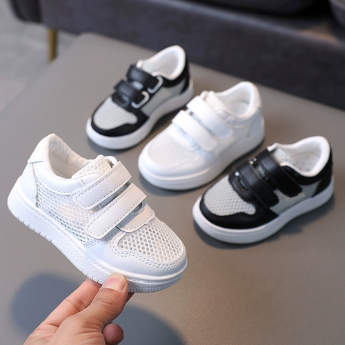 Детская белая обувь, спортивная обувь, летние туфли для мальчиков, сандалии, 1-5 лет