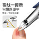 Special nail clippers for nail grooves with pointed nose pliers that penetrate deeply into nails