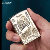 Официальный флагманский магазин Zorro Иномне, более легкий ветрозащитный мотоцикл керосина, белый никель, чтобы дать парню подарка на день рождения