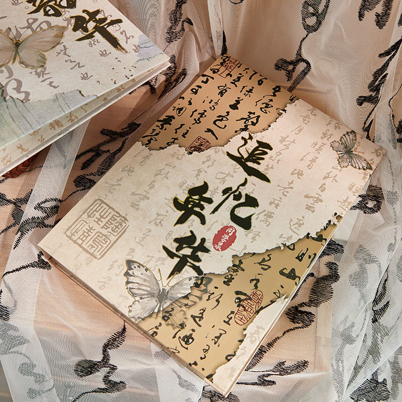 新中式同学录小学生六年级女生高颜值卡通国潮毕业纪念册2024新款ins中国风小众毕业diy初中男生通讯录记录本