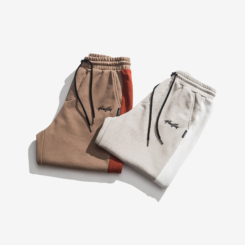 美式休闲运动毛圈针织卫裤宽松短裤 格图力休闲裤