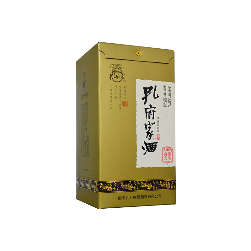 孔府家酒 52度典藏大陶大陶500ml*6瓶山东特产浓香型白酒孔府经典 - 图2