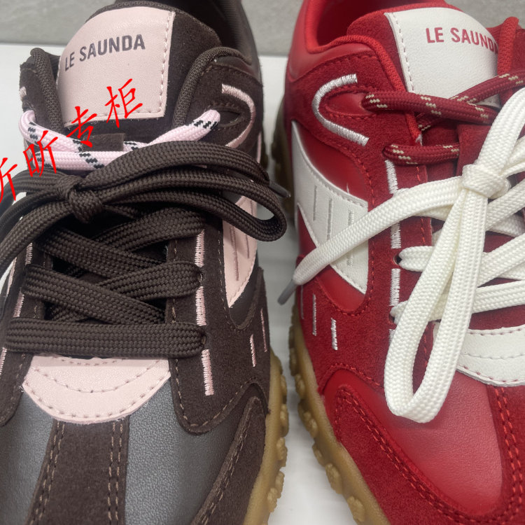 le saunda莱尔斯丹2025秋季阿甘鞋平底德训鞋女运动休闲鞋6T39501,淘宝优惠券,粉丝福利购,淘宝优惠卷