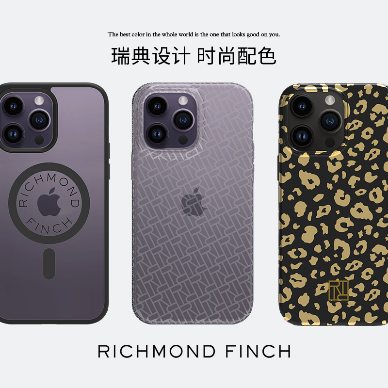 瑞典Richmondfinch新品星光灿烂适用iphone14promax苹果14plus网红ins风闪钻亮星手机壳14全包防摔轻奢小众女-图3