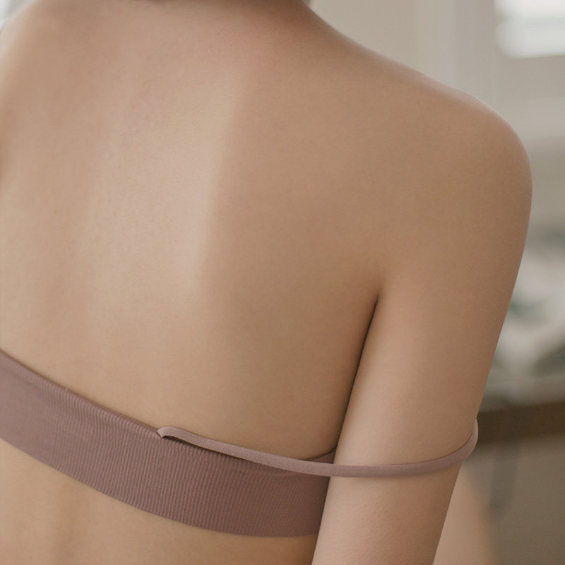 靴下物新款法式三角杯细夏季肩带 靴下物文胸