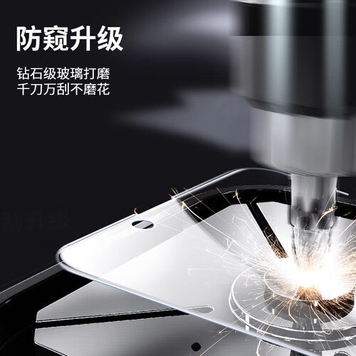 适用苹果16防窥膜iphone15promax防窥钢化膜14Pro手机全屏12pm360度防偷窥膜十六专用偷窥2024新款屏幕保护膜 - 图2