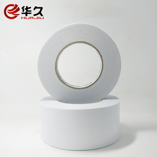 油性双面胶强力高粘度固定印刷影楼粘布料用超薄工业两面胶带50米 - 图1