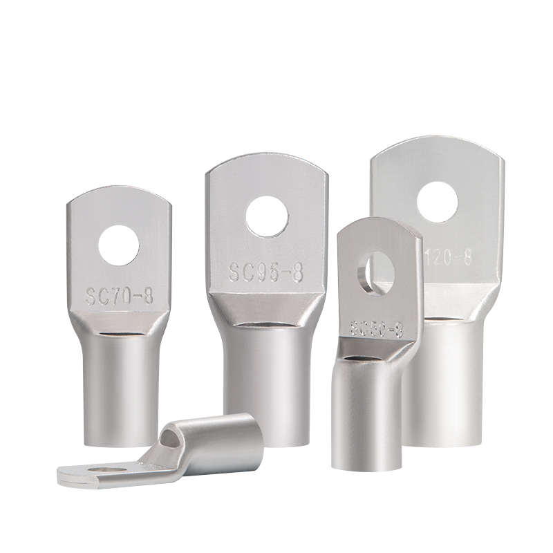 SC窥口铜鼻子接线端子16/25/35/70/95/120加厚紫铜线鼻子铜线耳 - 图2