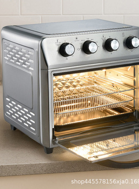 家用25L空炸烤箱不锈钢空气炸锅CE CB欧规美规 Air fryer oven