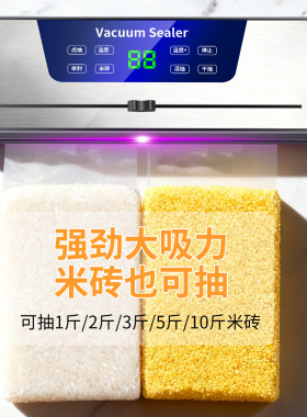 跨境不锈钢自动塑封机食品保鲜真空封口机食品保鲜机塑封机密封机