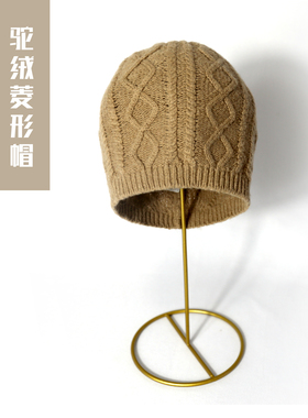 沙漠王驼绒帽子保暖舒适轻柔高档
