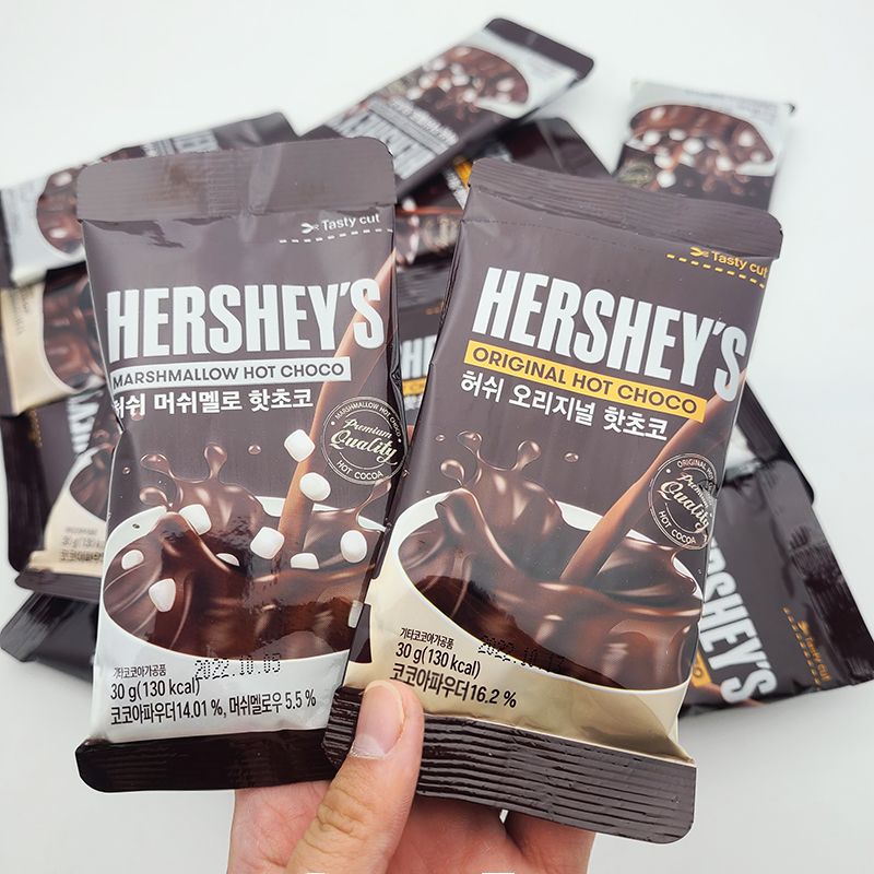 韩国进口 好时HERSHEY'S热可可粉棉花糖经典原味巧克力速溶冲热饮 - 图0