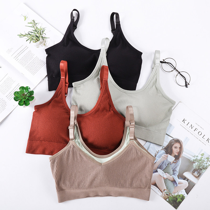 大码胖mm200斤聚拢性感少女抹胸 可箩文胸