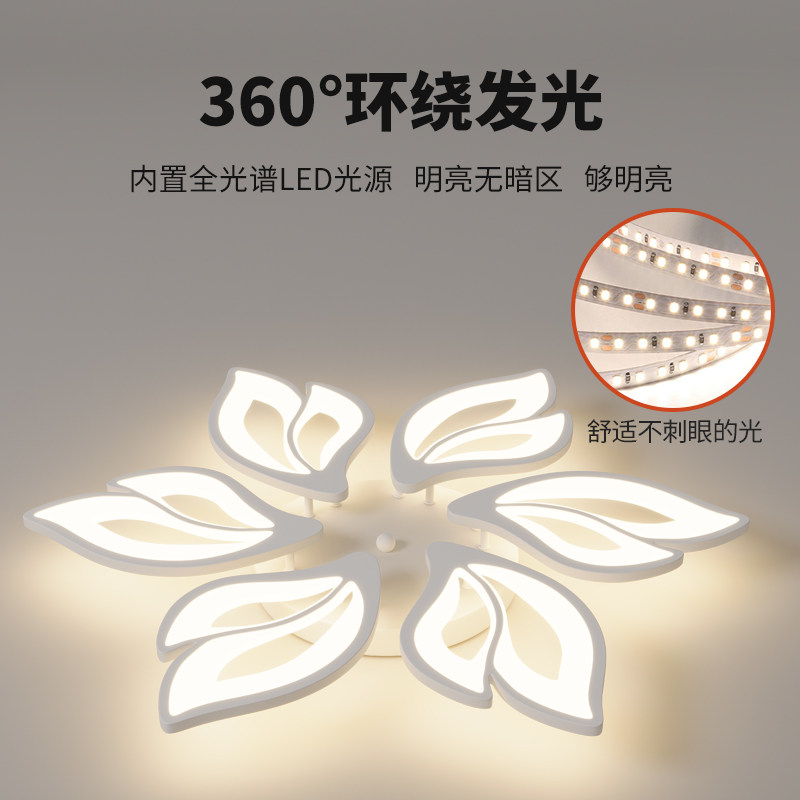 客厅主灯现代简约组合亚克力吸顶灯大气护眼卧室书房新款中山灯具,淘宝优惠券,粉丝福利购,淘宝优惠卷