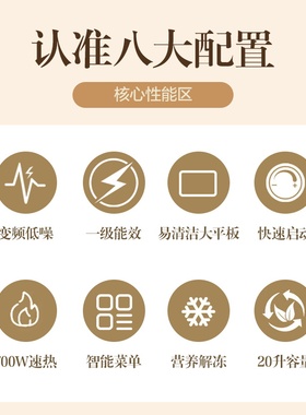 格兰仕家用微波炉高颜值20L