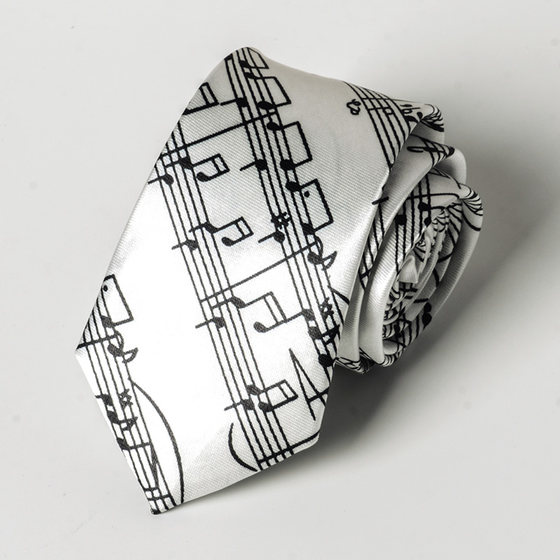 Small tie 5cm note ins cool hip hop