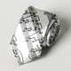 Small tie 5cm note ins cool hip hop