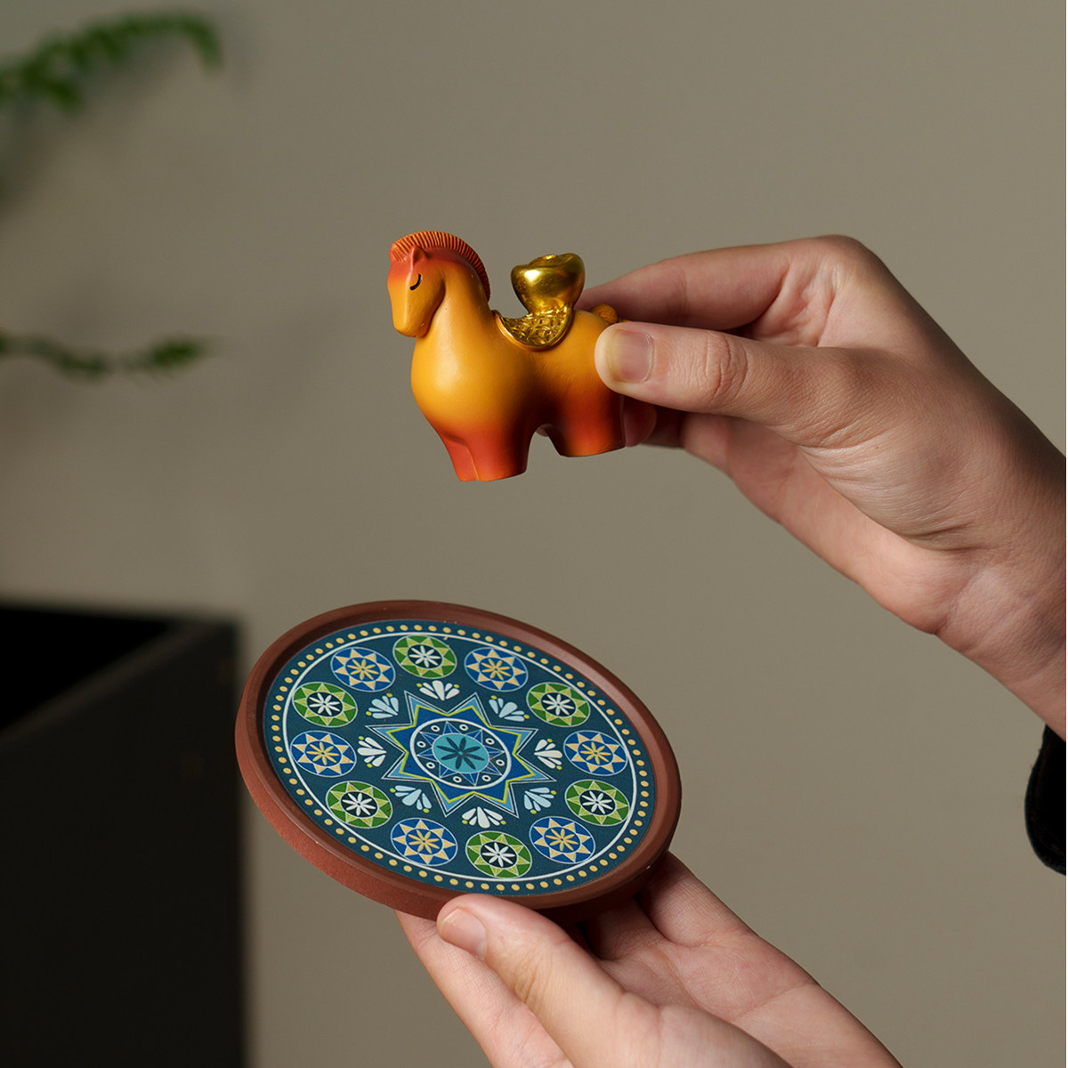 茶室氛围布置马上有钱香插摆件香炉家用室内中式送礼香插香座茶台,淘宝优惠券,粉丝福利购,淘宝优惠卷