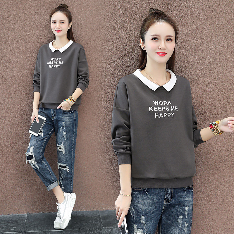 以纯官方旗舰店2020流行tb女卫衣 尚吻蔓卫衣/绒衫