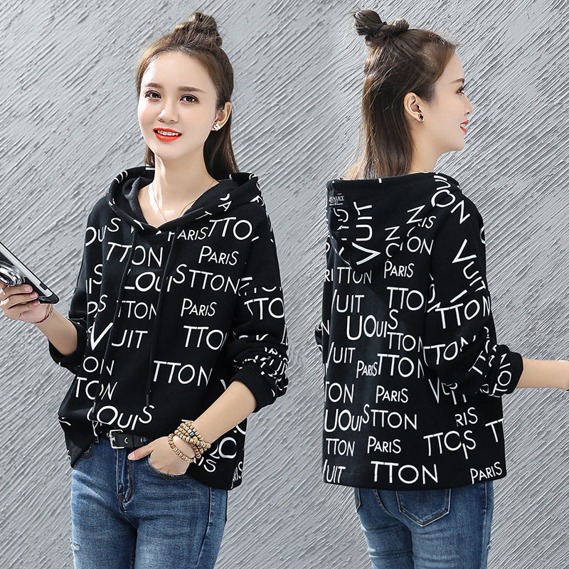 以纯官方旗舰店情侣短款tb女卫衣 尚吻蔓卫衣/绒衫