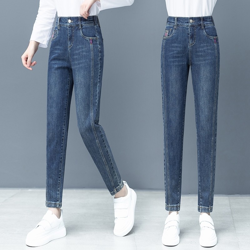 以纯官方旗舰店旗舰店铺官网色裤子 尚吻蔓牛仔裤