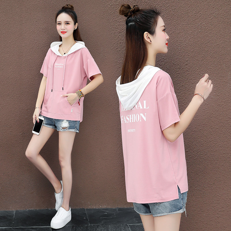 以纯短袖2020夏季新款港风宽松t恤 尚吻蔓T恤