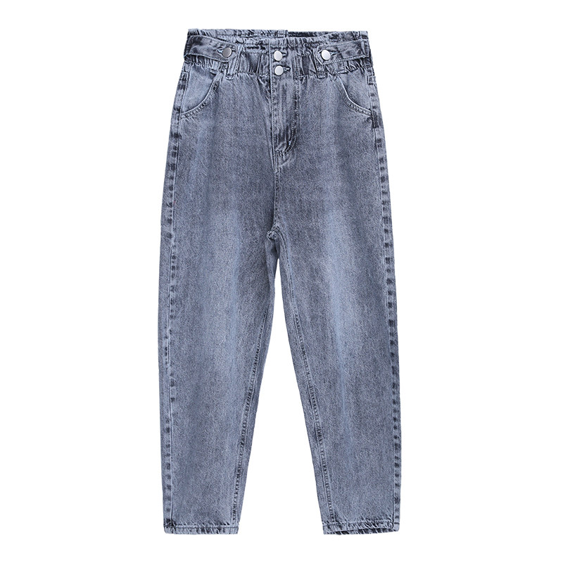 秋季新款直筒老爹七分裤以纯牛仔裤 尚吻蔓牛仔裤