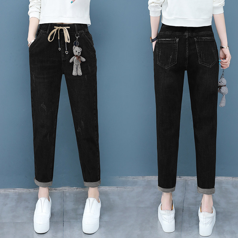 以纯官方旗舰店2020秋新款女牛仔裤 尚吻蔓牛仔裤